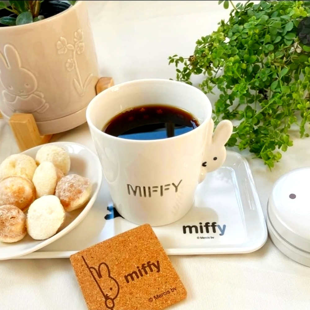 studio CLIP × Dick Bruna Collaboration  Miffy See Through Mug Cup